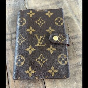 EUC | Louis Vuitton Monogram PM Agenda | Includes Insert Paper